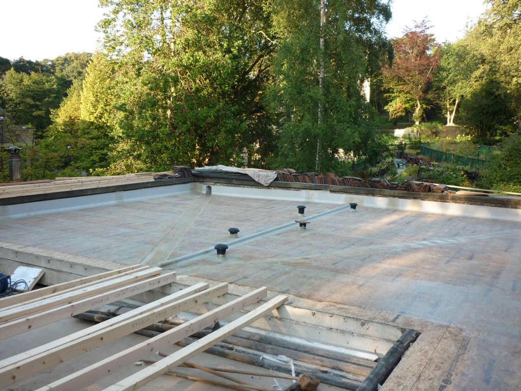 flat roofs
